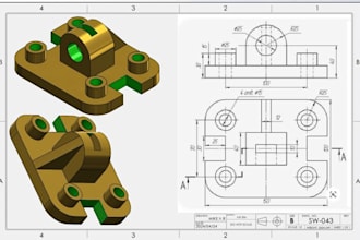 do technical drawing for manufacturing in solidworks