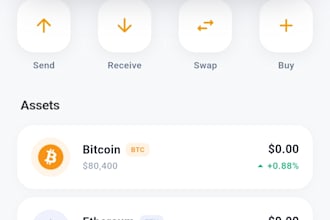 build a custom web3 crypto wallet or blockchain app