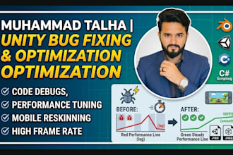 fix bugs, optimize performance, and reskin your unity game