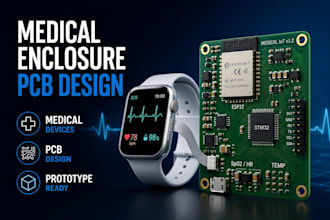 medical enclosure design for pcb, solidworks healthcare devices prototype design