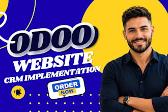 do odoo CRM customization odoo erp setup odoo website automation expert service