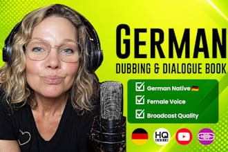 do professional german dubbing
