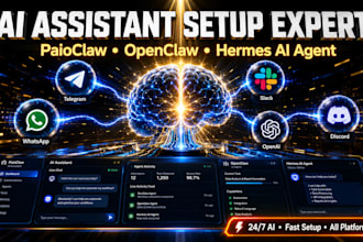 install setup paioclaw ai assistant, openclaw dashboard hermes ai agent bot vps