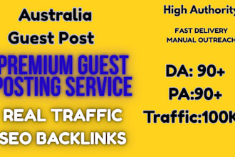 publish australia guest post and high authority contextual backlinks