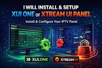 do best iptv streaming service server full setup like xui one or xtream ui