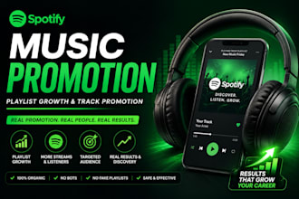 do spotify music promotion for playlist growth spotify  music track promotion