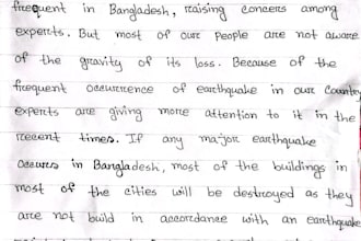 do bengali and english handwriting
