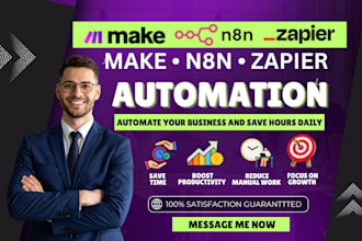 setup, fix make com automation make com n8n automation zapier webhook n8n