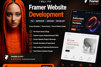 fix framer website development framer, framer developer framer website design