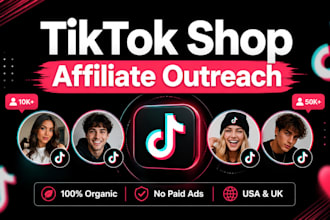 find and outreach tiktok shop affiliate creators for your store