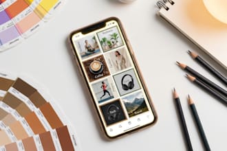 design ai generated social media visuals, ads, and brand content