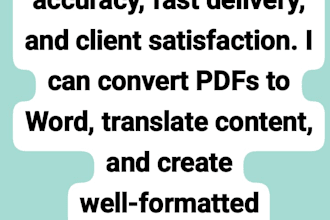 do fast typing and accurate translation