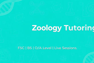 be expert zoology, biology tutor for o a levels