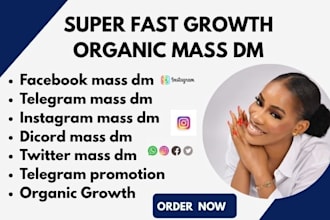 do instagram mass dm, facebook linkedin outreach marketing