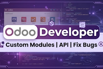 do custom odoo development and customization