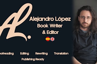 edit and proofread your books in spanish