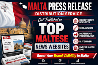do malta press release distribution on top maltese news websites
