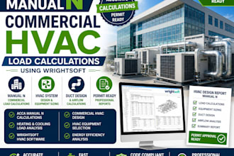 do manual n commercial hvac load calculations using wrightsoft