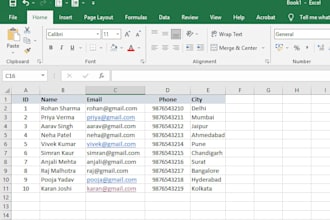 do professional excel data entry and spreadsheet work