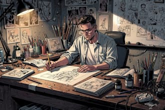 comic book professional artist