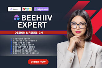 setup beehiiv newsletter beehiiv ai landing page beehiiv website substack email