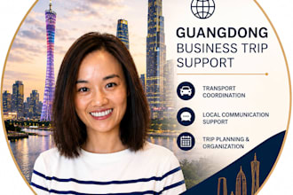 organize your guangdong business trip with transport and local coordination