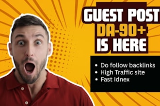 publish high authority guest posts with SEO backlinks