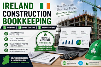 do ireland construction bookkeeping, tax filing and profit tracking