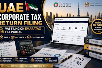 prepare and file uae free corporate tax return for dubai businesses