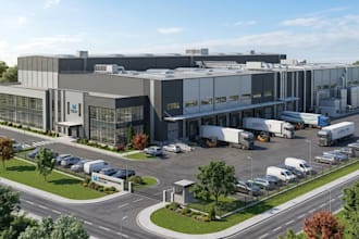 design 3d warehouse interior design, factory model exterior design and rendering