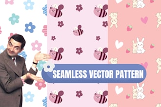 make machine ready seamless vector patterns