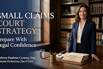 create your small claims court strategy as a US attorney