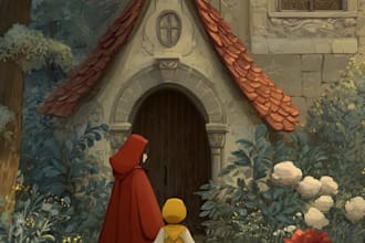 illustrate your picture book or children storybook
