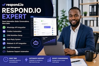 respond io customer support ai agent whatsapp api crm integration