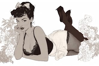 do a pin up girl and pin up girl