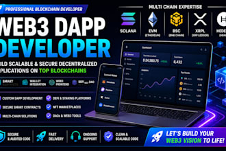 build blockchain web3 dappon solana evm xrpl bsc hedera