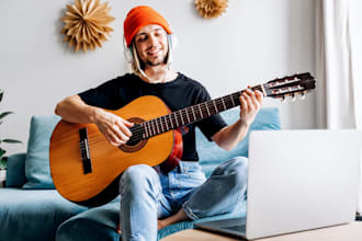 record pro classical, acoustic and electric guitar, for your song