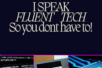 provide remote IT support, troubleshooting and tech assistance