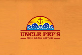 design eye catching fresh cocktail logo