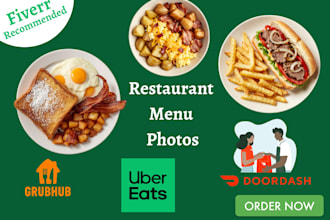 make restaurant item images according to their description