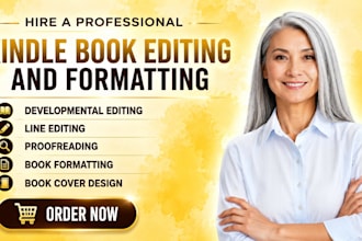 do amazon kdp editing, formatting, proofreading, kindle paperback pulishing