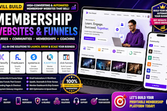 build xperiencify freshlearn systeme kartra clickfunnels membership website