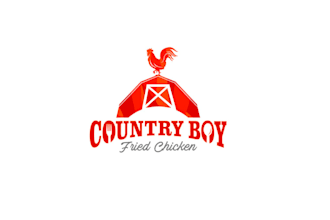 design fried chicken easy logo