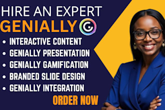 design your presentation with powerpoint or genially premium designs