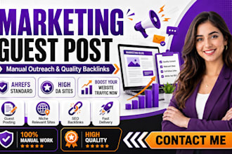 write and publish marketing guest posts on high da websites