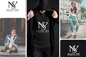 design a custom urban streetwear clothing brand logo