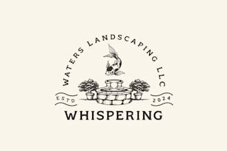 design high definition logo for a landscaping company