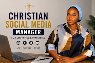 be your christian social media manager for churches and ministries