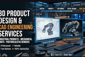 3d produktmodellierung, fotorealistisches rendering, cad und industriedesign