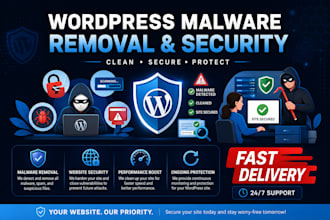 remove malware, fix hacked wordpress site and secure it